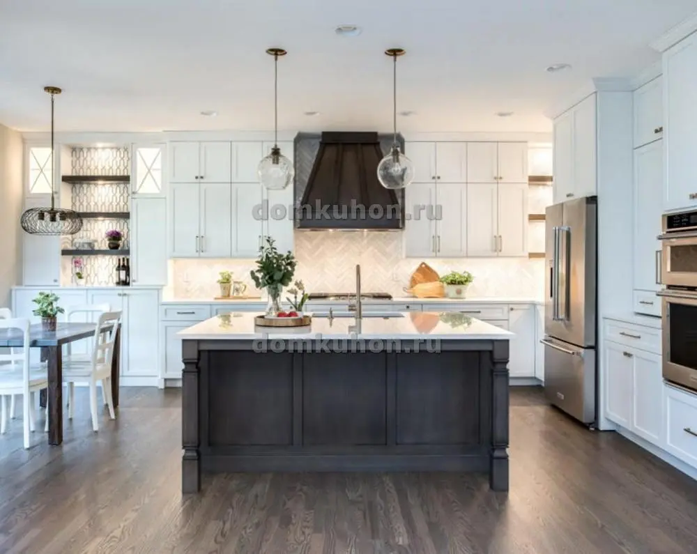 Кухня с островом - Амадео